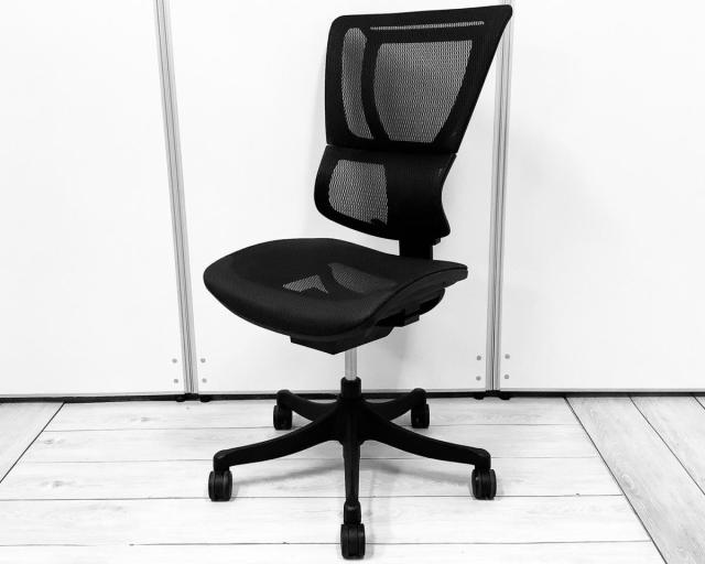 【中古】スマート EH-SMART-KM-11 Ergohuman（エルゴヒューマン） 肘無ハイバックチェア