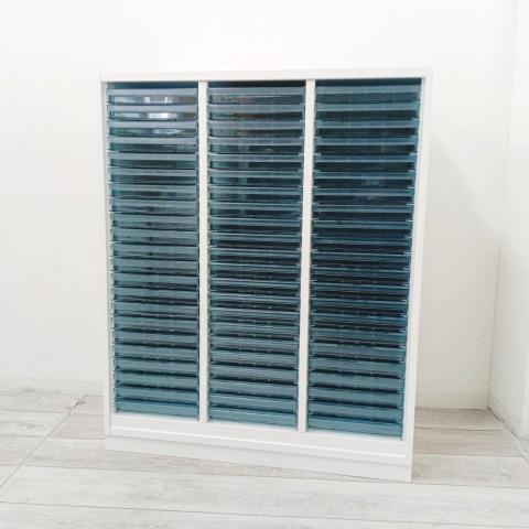 【中古】エディア  コクヨ（KOKUYO） ローキャビネット／クリスタルトレー