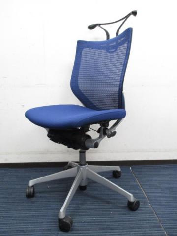 【中古】バロンチェア  オカムラ（okamura） 肘無ローバックチェア
