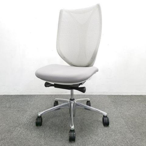 【中古】サブリナ  オカムラ（okamura） 肘無ハイバックチェア