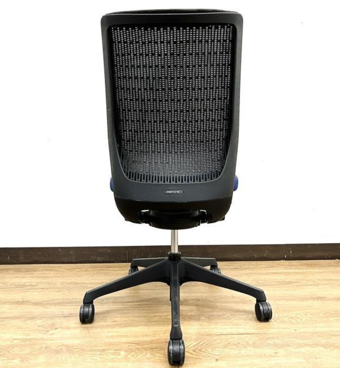 中古】ヴィスコンテチェア オカムラ/okamura 肘無ハイバックチェア