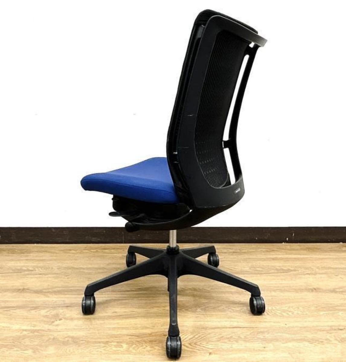 中古】ヴィスコンテチェア オカムラ/okamura 肘無ハイバックチェア