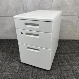 【博】コクヨの3段ワゴン【ピクサデスクシリーズ/ホワイト色】
※【博多店在庫品※在庫確認必要：南店でもご案内が可能です】