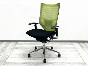 中古】コンテッサチェア CM32AB N オカムラ/okamura 肘付ハイバック