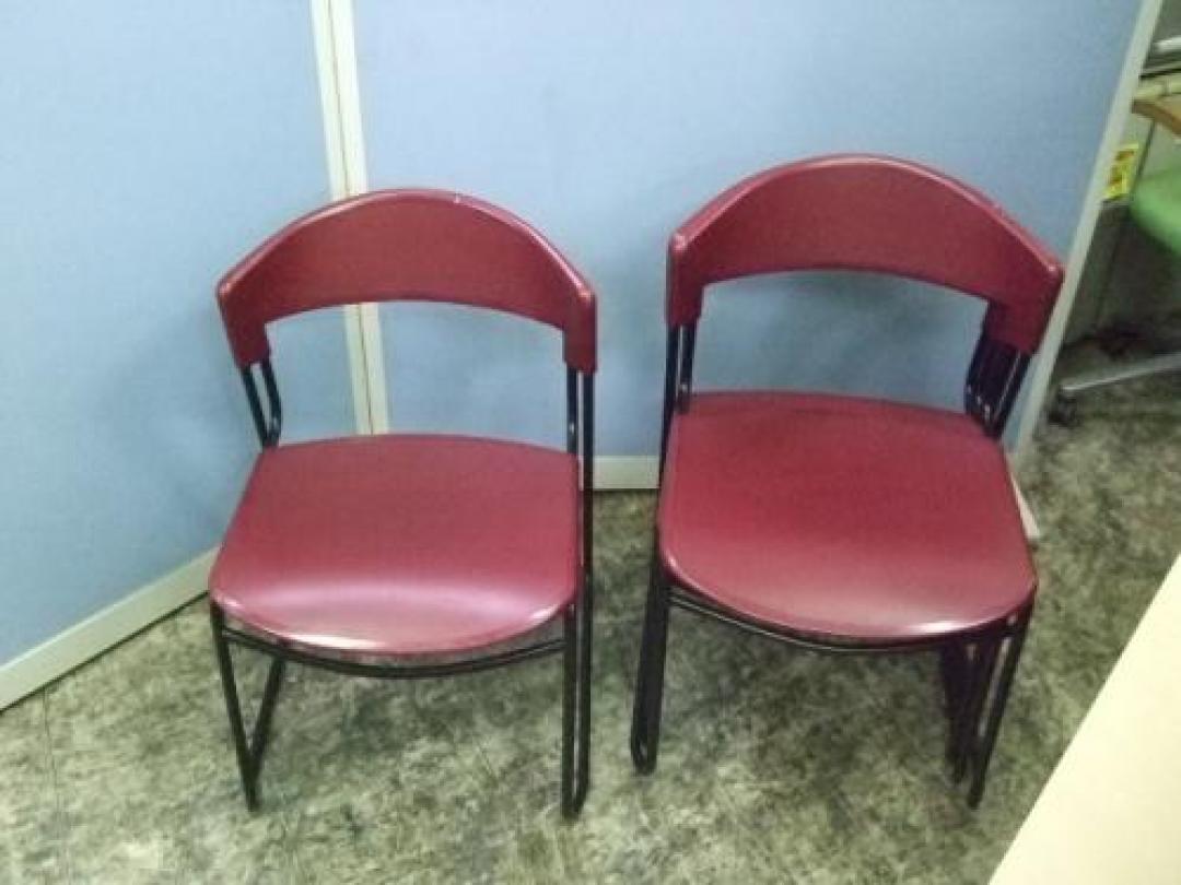 スタックチェア4脚セット【会議チェア】
                                    中古
            