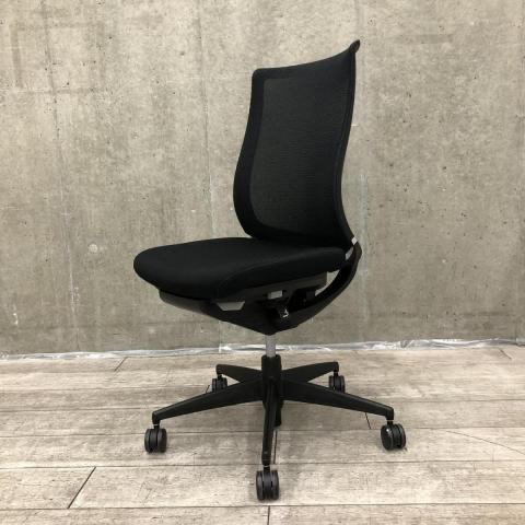 【中古】ベゼル 樹脂脚  コクヨ（KOKUYO） 肘無ハイバックチェア