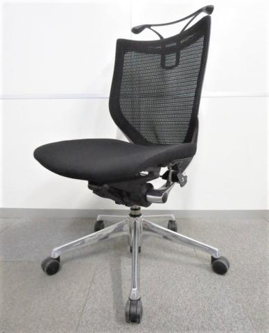 【中古】バロンチェア  オカムラ（okamura） 肘無ローバックチェア