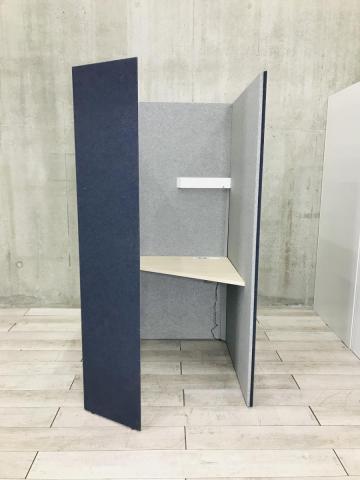 【中古】ドレープ 4WAV1P MX61 オカムラ（okamura） 集中ワークブース