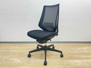 【体格差に応じて最適にサポートする高機能ワーキングチェア！】/オススメ(おすすめ) /人気商品【弊社使用欄：----】■背面メッシュ　ハイバック 　ランバーサポート付　ブラック/コクヨ/デュオラ