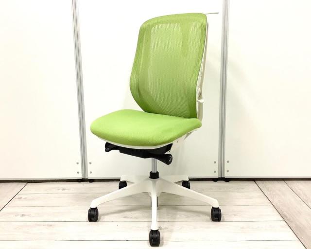 【中古】シルフィーメッシュ C636XW-FSF5 オカムラ（okamura） 肘無ハイバックチェア