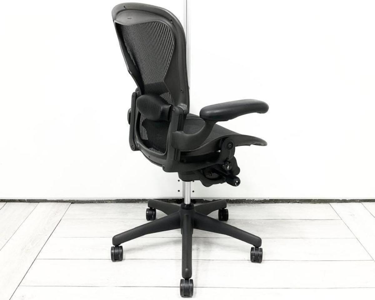 中古】アーロンチェア AE111PWB Herman Miller/ハーマンミラー 肘付