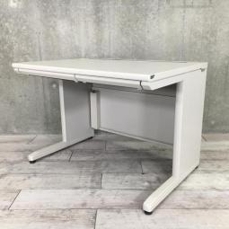 【コンパクトサイズで配線機能充実！】■コクヨ製　平デスク　W1000×D700×H700mm　■有名メーカー品で品質安心！KOKUYO　MXデスク！