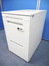 【人気のダイヤル錠タイプ!鍵の持ち歩き不要!】■イトーキ製 3段ワゴン H650mm ホワイト ■左右の利き手を問わず開け閉めしやすい!【ハイワゴン】【ITOKI CZR】