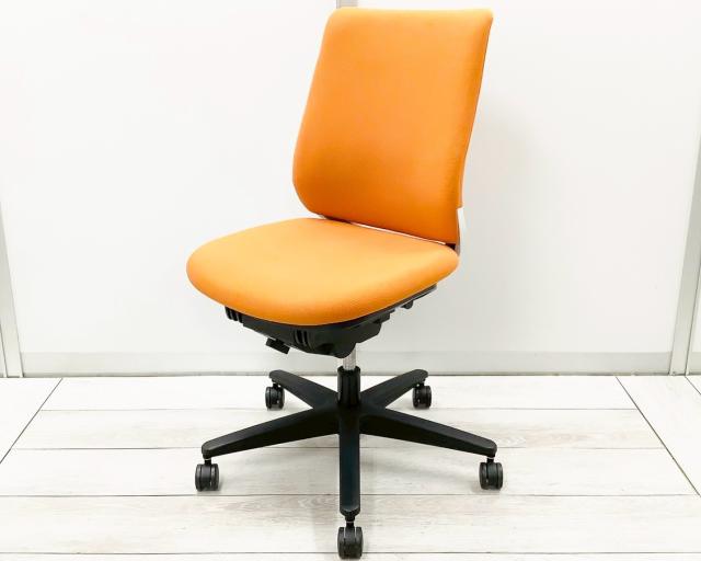 【中古】ミトラシリーズ CRS-G3300E1 コクヨ（KOKUYO） 肘無ローバックチェア