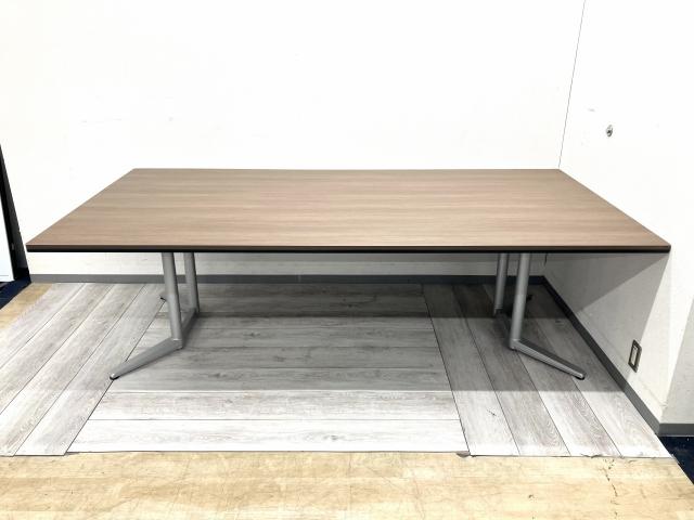 【中古】ラティオⅡ 4L275A Z637 オカムラ（okamura） ミーティングテーブル（会議机）