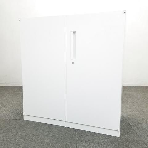 【中古】HSシリーズ 5-821-5202 ウチダ（UCHIDA) ローキャビネット／両開き