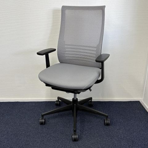 【中古】ベゼル 樹脂脚 CRS-G2822E6 コクヨ（KOKUYO） 肘付ハイバックチェア