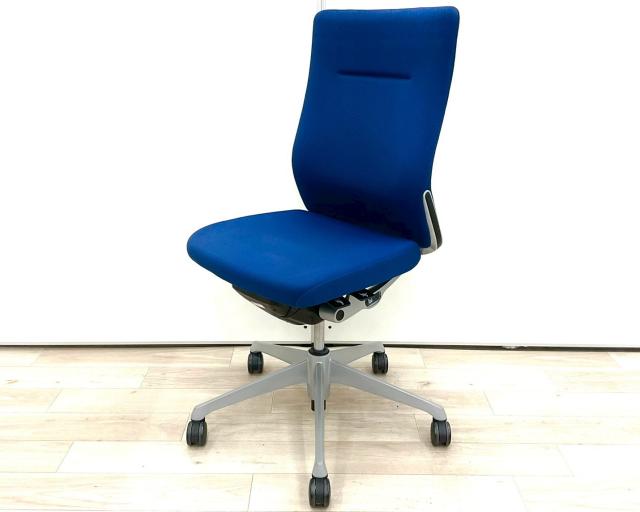 【中古】コーラルチェア  オカムラ（okamura） 肘無ハイバックチェア