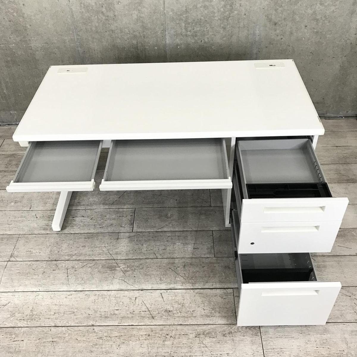 中古】VDN デスク 252921 イナバ/INABA 片袖机 560548 - 中古オフィス