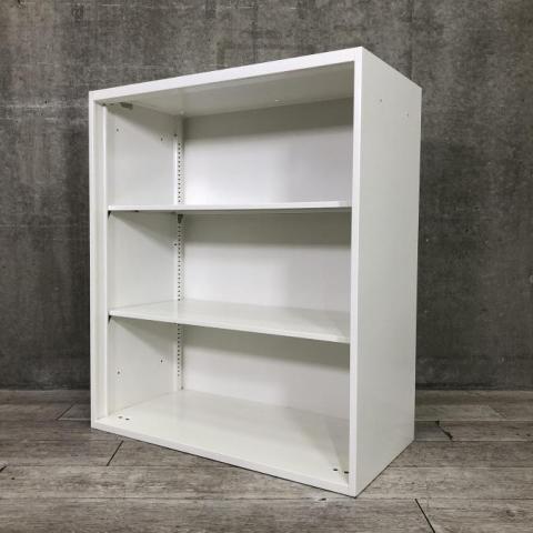 【中古】レクトライン 4B513Y　ZA75 オカムラ（okamura） ローキャビネット／オープン