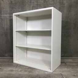 【西】～見せる収納で、効率的に整理～【オカムラ】【レクトライン】【オープン書庫】【ホワイト】【ローキャビネット】【チェア】【椅子】【イス】【事務椅子】【デスク】【机】【書庫】【書棚】【棚】【ラック】【収納】【格安】【安い】【メーカー】【レイアウト変更】【模様替え】