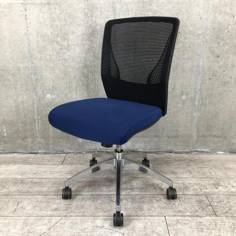 【中古】ヴィラージュチェア 8VCM1A FHR6 オカムラ（okamura） 肘無ハイバックチェア