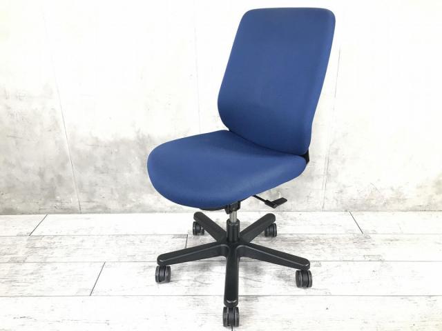 【中古】トルテチェア KZ-130GB-T1N4 イトーキ（ITOKI） 肘無ハイバックチェア