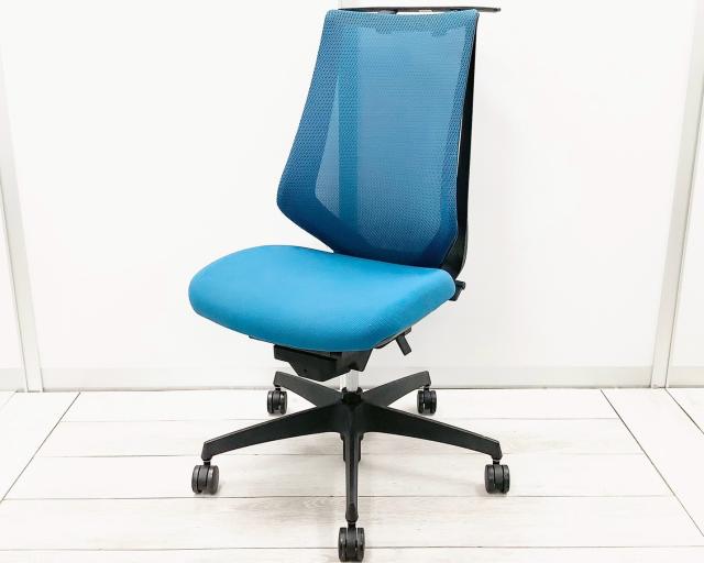 【中古】デュオラ メッシュ CRSG3000E6N コクヨ（KOKUYO） 肘無ハイバックチェア