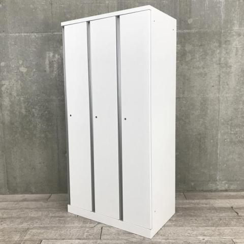 【中古】SWシリーズ 4573SZ　ZA75 オカムラ（okamura） 3人用更衣ロッカー
