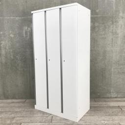 【西】～使いやすさとデザインを両立した、オフィスの定番ロッカー～【オカムラ】【SWシリーズ】【3人用ロッカー】【ネオホワイト】【チェア】【椅子】【イス】【事務椅子】【デスク】【机】【書庫】【書棚】【棚】【ラック】【収納】【格安】【安い】【メーカー】【レイアウト変更】【模様替え】