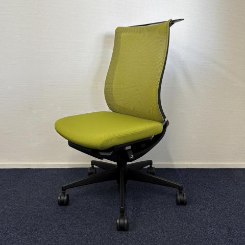 【中古】ベゼル 樹脂脚  コクヨ（KOKUYO） 肘無ハイバックチェア