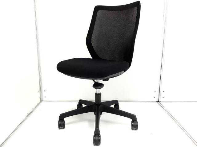 【中古】CG-M パッド  オカムラ（okamura） 肘無ローバックチェア