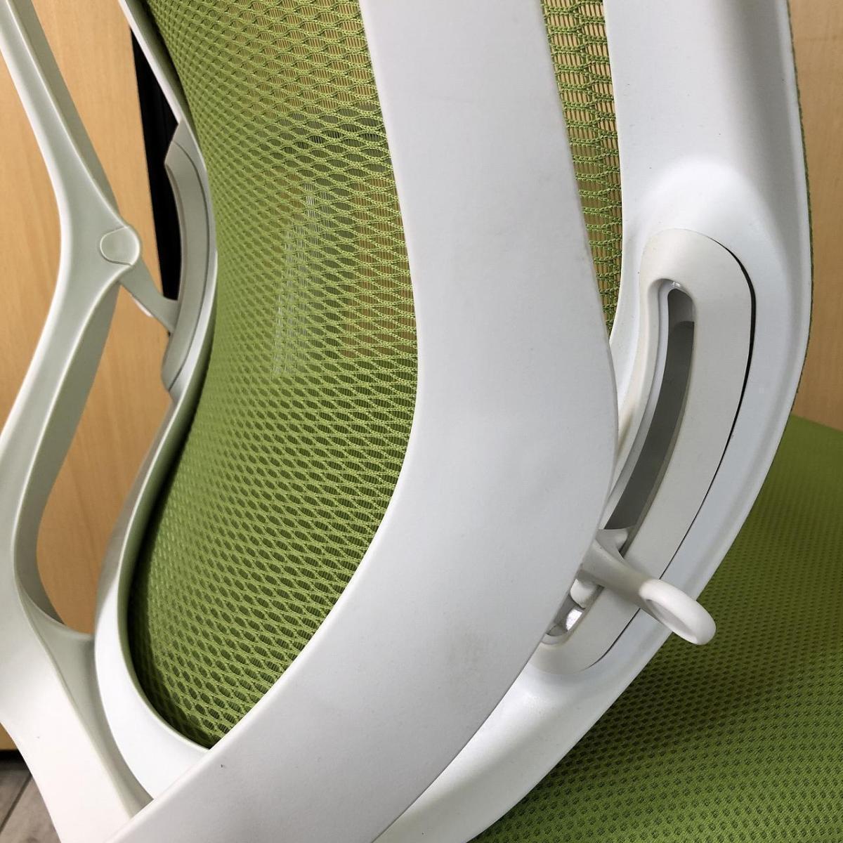 中古】シルフィーメッシュ C681BW FMP5 オカムラ/okamura 肘付ロー