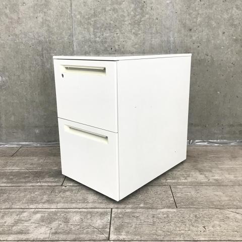 【中古】アドバンス DNC1CG 2975 オカムラ（okamura） 脇机2段