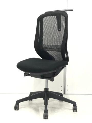 【中古】シルフィーメッシュ C635XR　2324 オカムラ（okamura） 肘無ハイバックチェア