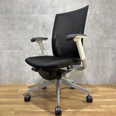 【中古】ヴェントチェア KE-867JA-ZLT1T5 イトーキ（ITOKI） 肘付ハイバックチェア
