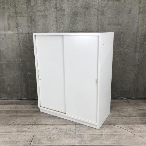 【中古】シンライン  イトーキ（ITOKI） ローキャビネット／引き違い