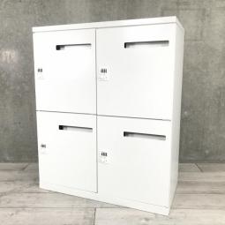 【⑫/25】【西】入れ替え商品につき、格安でお出しします！★納品・設置に関してご気軽にお問い合わせください！！！★【商品入替対象】【限定5台！国産キャビネットの人気シリーズ！！】オカムラ製　レクトラインシリーズ4人用　ホワイト　ダイヤル錠【熊本オフィス家具】【熊本中古家具】【中古事務什器】【中古チェア】【中古椅子】 【半導体】＊熊本市で、中古オフィス用品・オフィス家具をお探しなら「オフィスバスターズ熊本サテライト店」へ＊※サテライトは商談スペースのみの為、在庫は福岡の在庫を掲載しております。商品につきましてはお電話にてお問い合わせください