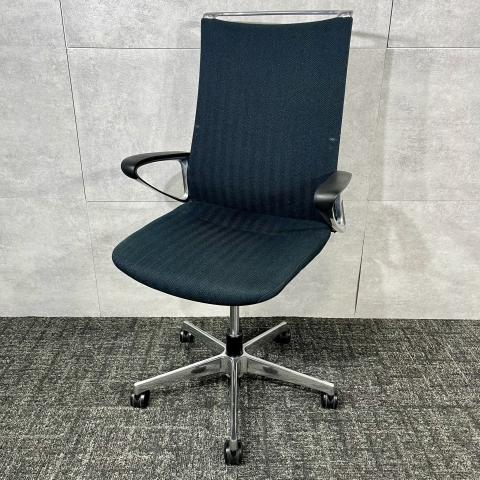 【中古】モード CA87BS FWJ1 オカムラ（okamura） 肘付ハイバックチェア