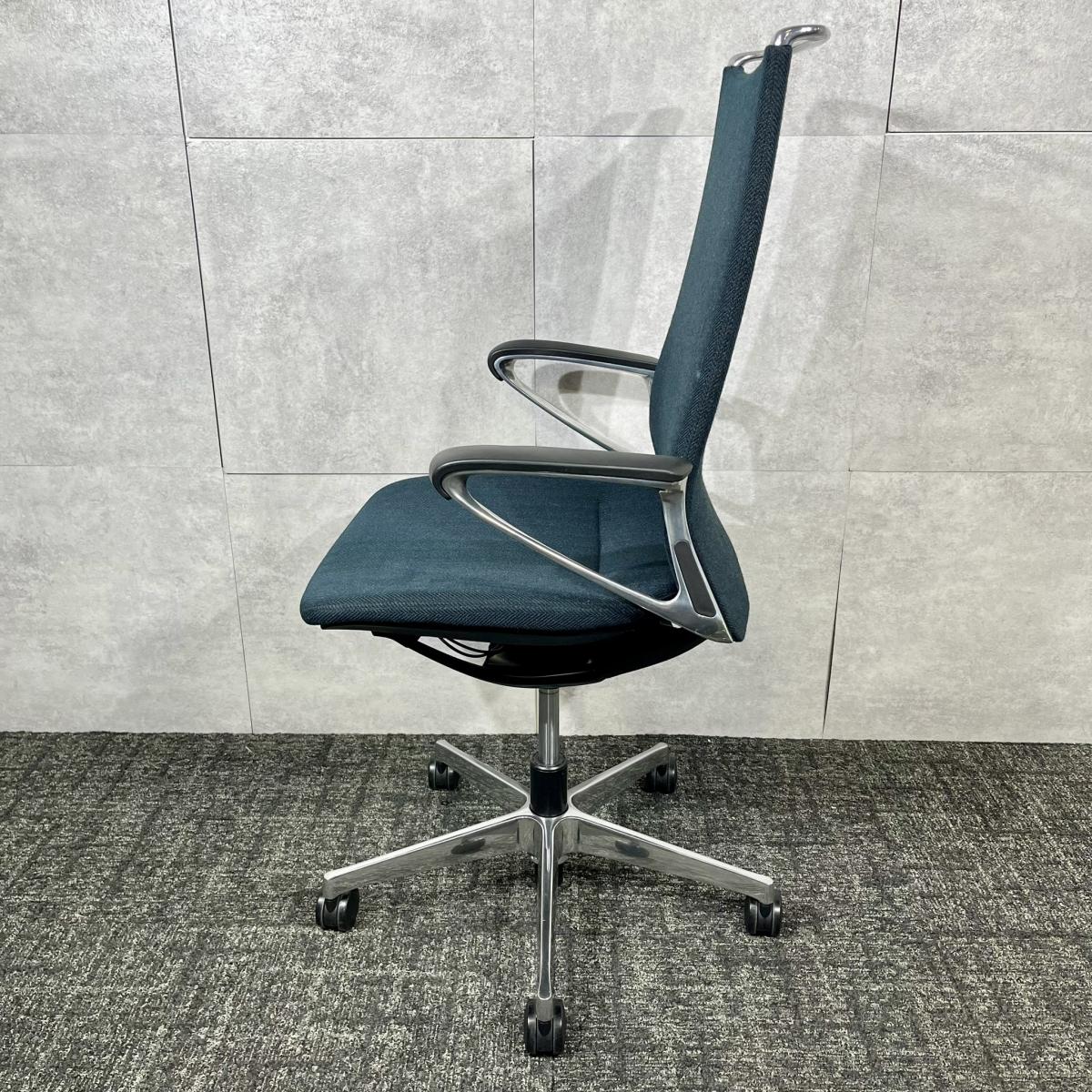 中古】モード CA87BS FWJ1 オカムラ/okamura 肘付ハイバックチェア