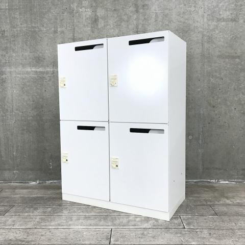 【中古】エディアロッカー BWU-RN4DM69SAWN コクヨ（KOKUYO） 4人用パーソナルロッカー