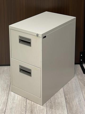 【JIS規格サイズの定番商品! 2段でA4書類を大容量収納!】■コクヨ製 ファイリングキャビネットシリーズ A4-02NF1 ■ニューグレー ■A4 2段収納