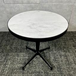 【大理石×スチールのおしゃれなローテーブル】◆Knot antiques/STONES COFFEE TABLE　ストーンズコーヒーテーブル　カフェ　待合　博多　天神《オフィスバスターズ福岡博多店は、福岡を拠点として、日本全国へ中古オフィス用品・オフィス家具を提供しております》