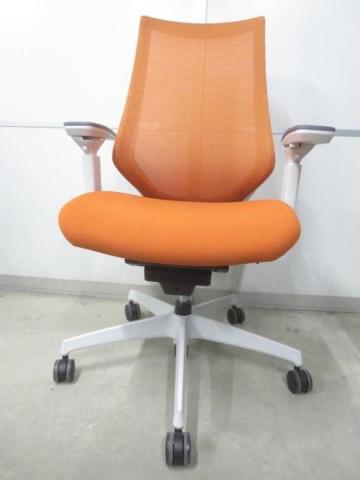 【中古】デュオラ メッシュ CRSG3000E1N コクヨ（KOKUYO） 肘付ハイバックチェア