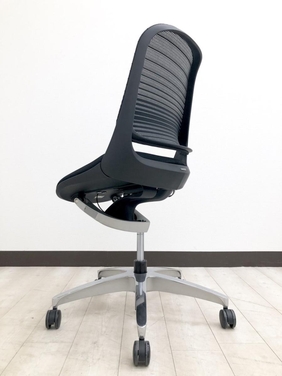 中古】ルーチェ 81L1ZR FGR1 オカムラ/okamura 肘無ローバックチェア