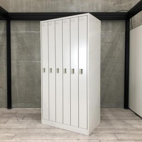 【中古】FZタイプ 4576FZ-Z13 オカムラ（okamura） 6人用更衣ロッカー