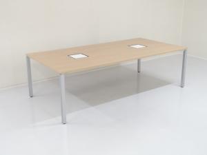 【遠方倉庫在庫品】■KOKUYO/コクヨ　■大型テーブル/ミーティングテーブル　■天板/木目調　■サイズ（W2400/D1200/H720）■オススメ/人気/定番商品【RA】