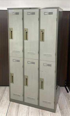 【中古】その他シリーズ  ウチダ（UCHIDA) 6人用更衣ロッカー