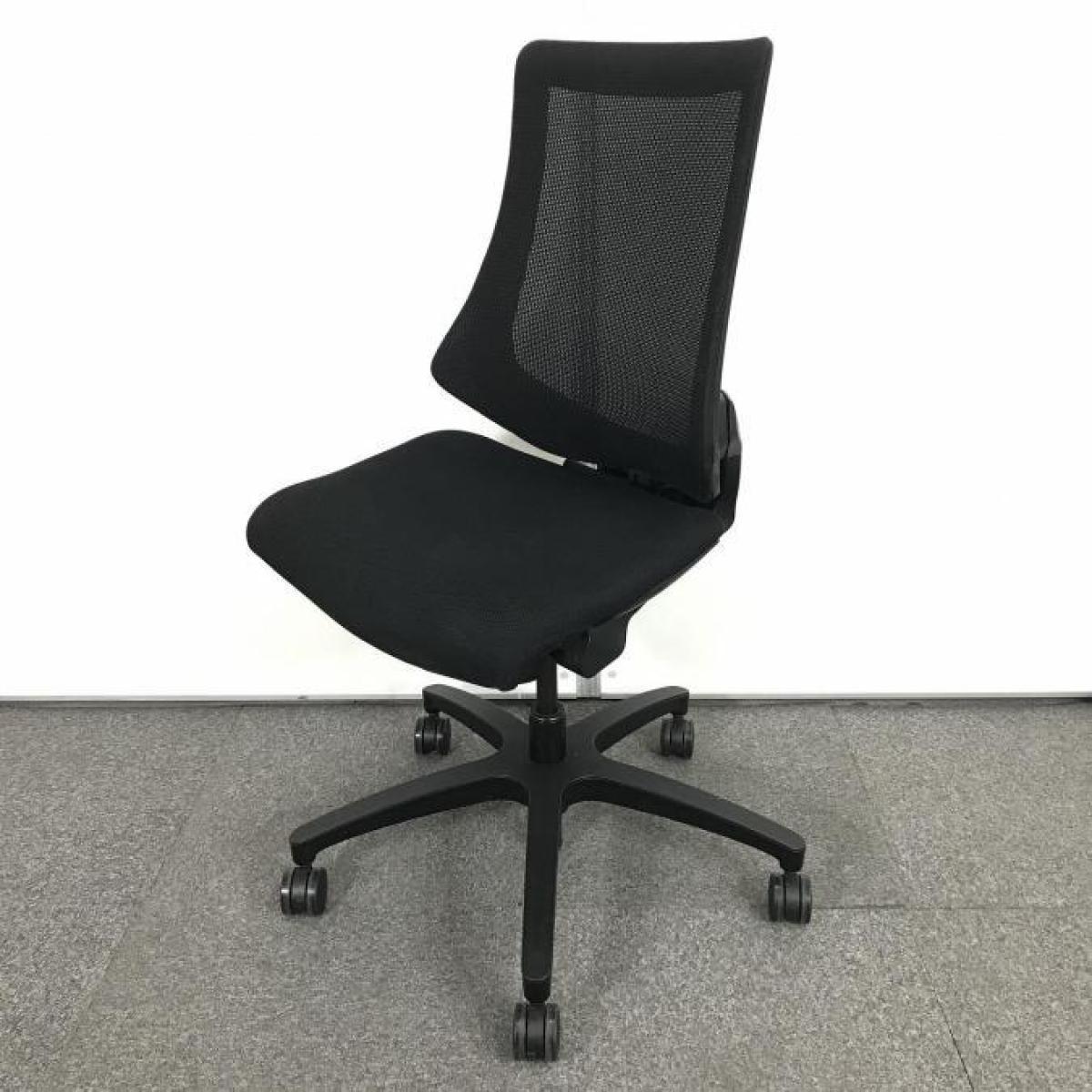中古】エフメッシュ KG-170JB-T1T1 イトーキ/ITOKI 肘無ハイバック 
