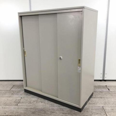 【中古】ビジネスウォールNタイプ BWN-H359F1N コクヨ（KOKUYO） ローキャビネット／引き違い